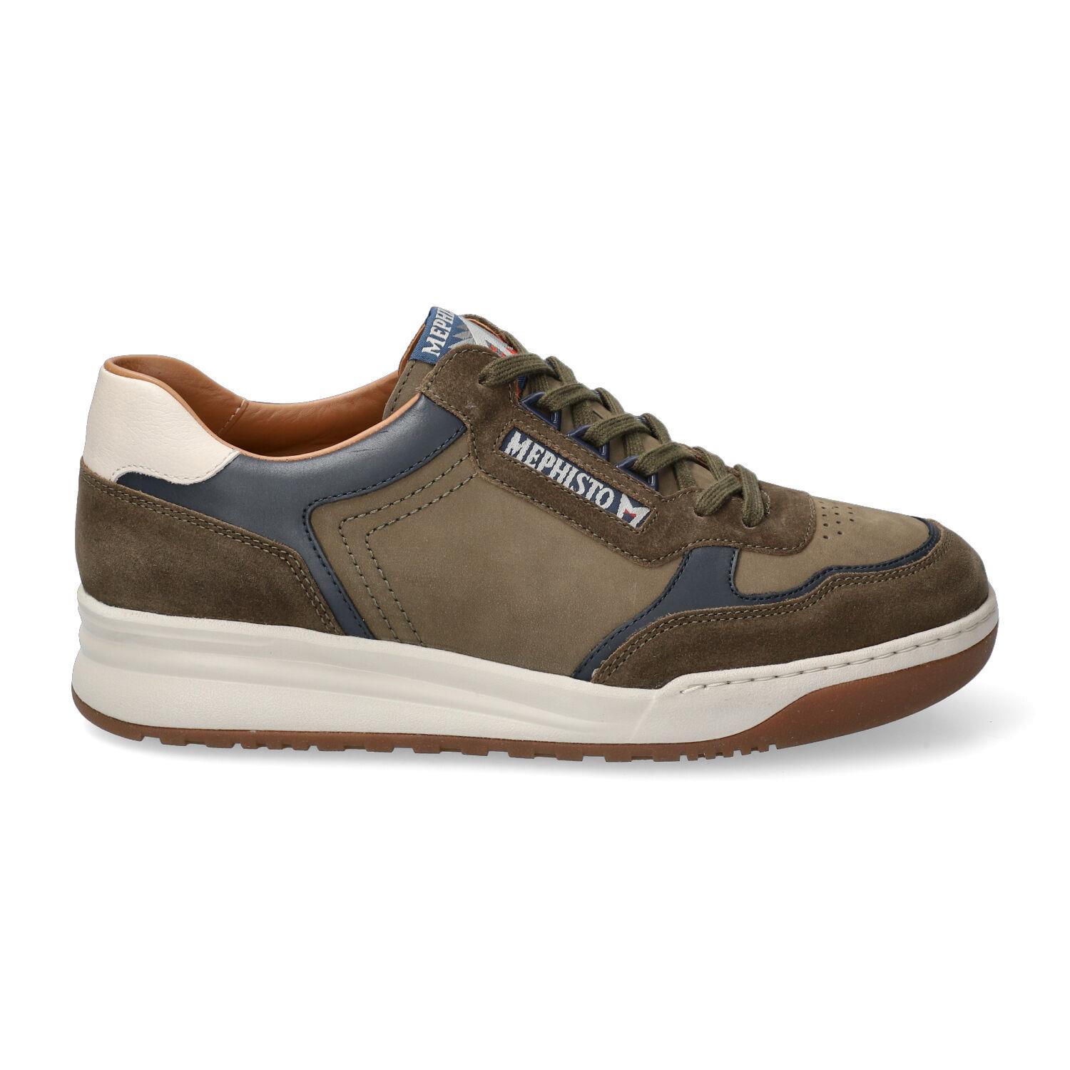 lacets homme modèle Norwin vert moss - Mephisto